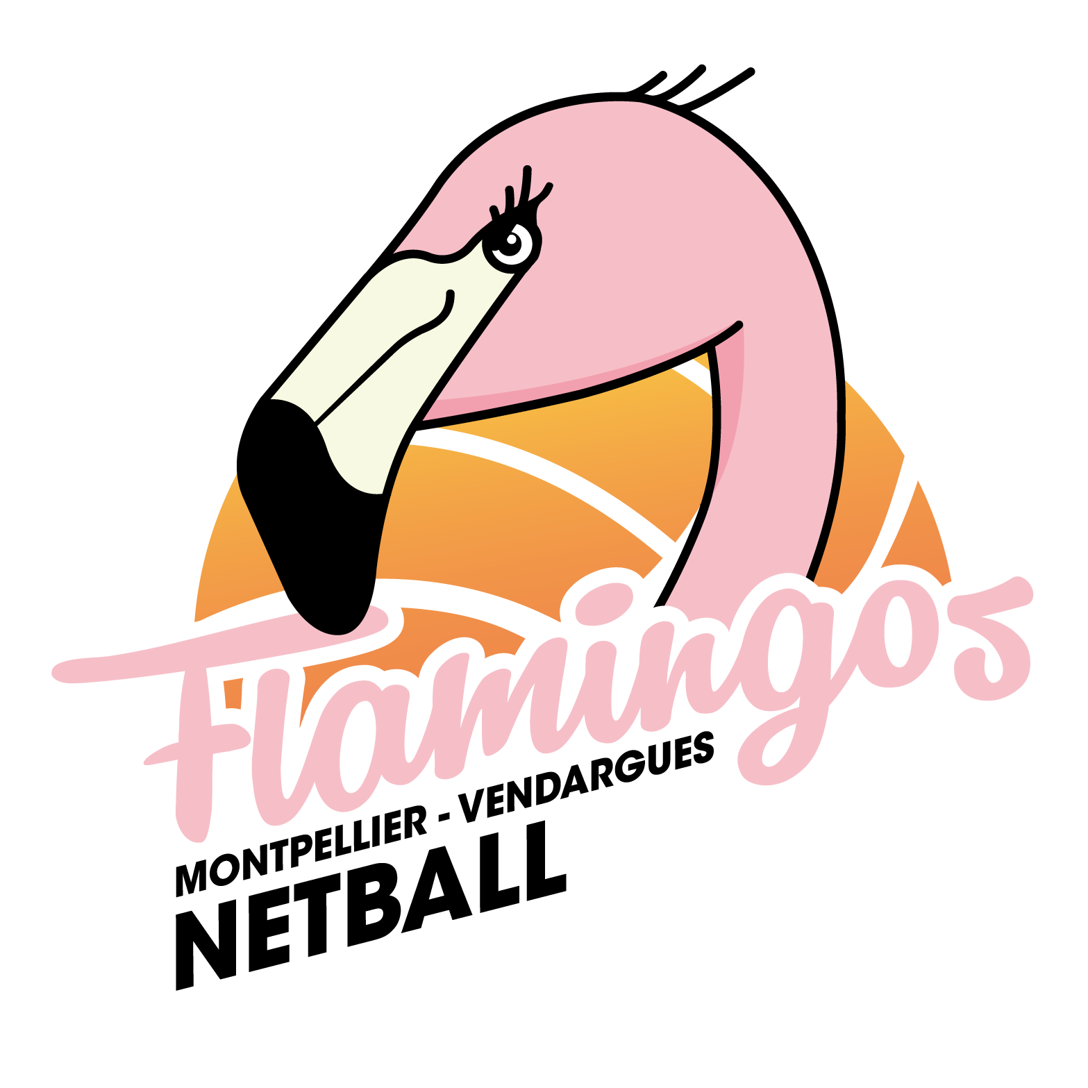 Netball Flamingo